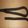 Casto Trading Co 3/4" x 25' Double Braid Dock Line, Black view 1