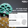 Kali Protectives Chakra Kids Bicycle Helmet; Mountain in-Mould Mountain Bike Helmet for Kids Equipped with an Integrated Visor; Dial Fit Closure System; with 21 Vents view 4