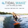 Tidal Wake XLR8 Wake Surf Shaper | Wake Surfing Wave Maker Solution | Wakesurf Creator | Wake Generator for Best Wavesurf Waves & It Floats | Compact Storage Tote (Silver/Blue) view 2