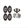 3G Lift Kit Combo with 12" Flash Wheels for Club Car Precedent Golf Carts 2004+ view 1