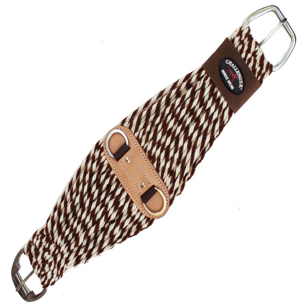 36 Horse Western 27 Strand Double Weave Two-Tone Mohair Roper Cinch 97RT05-36