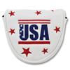 PRG Originals USA Mallet Putter Cover (White) view 1