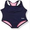 TYR Durafast Lite Ella Maxfit Girls' One Piece Swimsuit - Active Swimwear Designed for Durability and Comfort - Durfast Lite Fabric, UPF 50+, Fully Lined - Navy, 2 view 3
