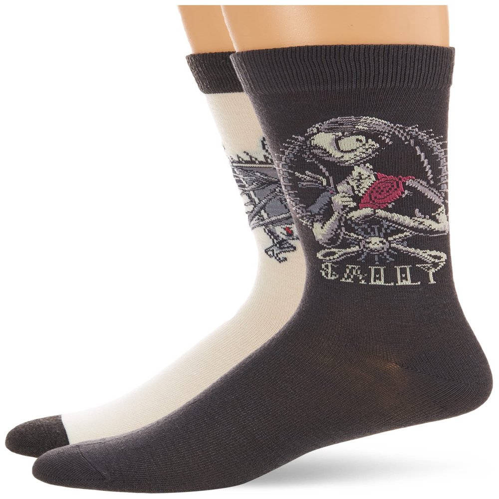 Disney Men's Nightmare Before Christmas 2 Pack Crew Socks