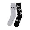 Disney Men's Nightmare Before Christmas 2 Pack Crew Socks view 2
