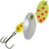 Panther Martin PMDF_2DF_CHS DualFlash Fishing Teardrop Spinner Lure - Chartreuse/Silver - 2DF (1/4 oz) view 1