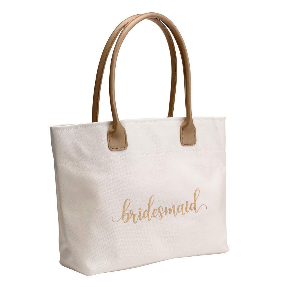 Lillian Rose Gold Bridesmaid Wedding Tote Bag