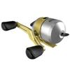 Zebco 33 Gold Micro Spincast Fishing Reel, Size 10 Reel, Changeable Right- or Left-Hand Retrieve, Durable All-Metal Gears, Pre-Spooled with 4-Pound Zebco Cajun Line, Silver/Gold (Clam Packaging) view 4