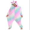 NewPlush Unisex Unicorn Costumes Pyjamas, Adult Women Men Animal Cosplay Onesie view 1