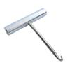 Mike Racquet String Pull Hook for Tennis Badminton String, Silver colour view 1