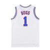 Bugs 1 Space Men's Movie Jersey Basketball Jersey with Head Hoop & Socks White S view 2