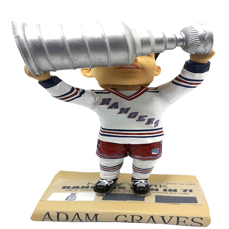 New York Rangers Adam Graves 1994 NHL Stanley Cup Champions Bobblehead