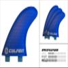 Culprit Surf Honeycomb RTM FCS M3 Style Thruster Surfboard Fins - Blue - C2 view 2