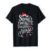 Santa's Favorite Dialysis Nurse Christmas Nephrology Nursing T-Shirt view 1