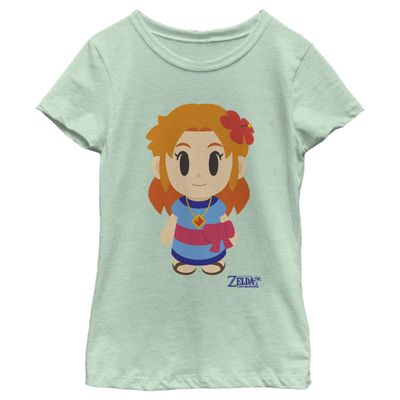 Fifth Sun girls Nintendo Zelda Avatar Color Short Sleeve Tee T Shirt, Mint, X-Small US