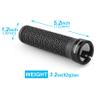 GPMTER Bike Handlebar Grips, Single Lock-on Bicycle Grips Handle Bar End Holding Locking for BMX, Mountain, MTB, Cruiser, Folding Bike, Soft Non-Slip-Rubber Rubber Hand Grip Black view 3