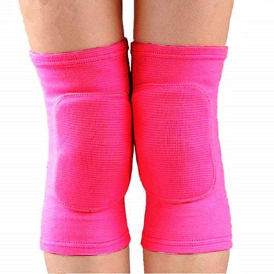 JUMISEE Kids Knee Pad, Anti-Slip Padded Sponge Knee Brace Breathable Flexible Elastic Knee Support for Football Volleyball Dance Skating Basketball Sports