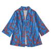 Toddler Baby Girls Kids Fashion African Print Kimono Jacket Longsleeve Cardigan Clothes 1-4 Years Old (3-4 Years Old, Blue) view 3