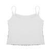TiaoBug Girls Sparkle Sequins Dance Crop Top Sleeveless Round Neck Camisole Tank Tops Cheer Jazz Performance Shirt Vest White 8 view 4