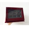 JunningGor Sports Championship Rings Wooden Display case Shadow Box Without Rings (7 Slots) view 4