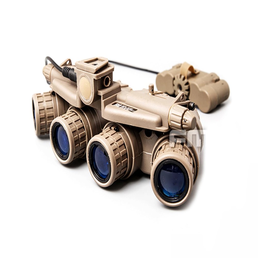 FMA Airsoft Hunting Tactical GPNVG 18 Night Vision Goggles Dummy Binoculars No Function NVG Model (DE)