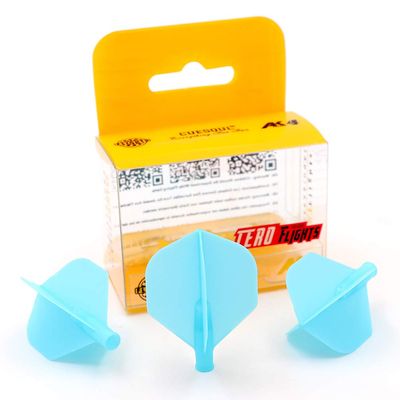 CUESOUL TERO AK4 Transparent Dart Flights Diamond Shape,Set of 3 pcs(CS-AK4+7ZS)