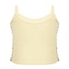 TiaoBug Girls Sparkle Sequins Dance Crop Top Sleeveless Round Neck Camisole Tank Tops Cheer Jazz Performance Shirt Vest Gold 8 view 2