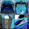 WintMing 75L Hiking Backpack with Rain Cover Waterproof Camping Backpack Shoes Warehouse for Men Women, Frameless (blue) view 4