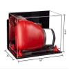 Better Display Cases Acrylic Catchers Glove Display Case with Mirror Case, Red Risers , Wall Mount and Clear Base (A011/V16) view 2