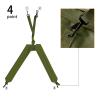 MT Multipurpose Military Alice Butt Pack, Molle Webbing Sling Bag for Daily Commuter Backpack Olive Drab view 2