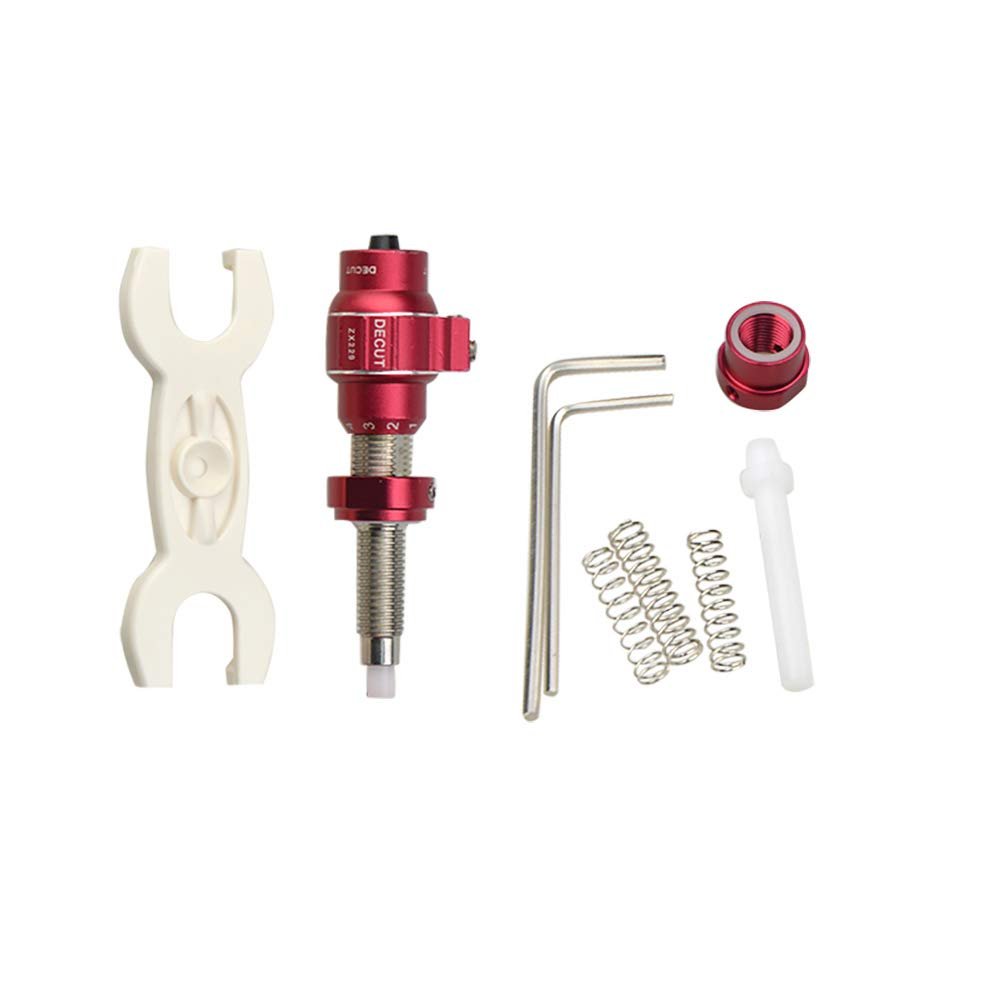 AMEYXGS Archery Cushion Plunger Pressure Button Screw-On Arrow Rest for Recurve Bow Cushion Plunger Outdoor Hunting Shooting Accessories (Red)