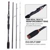 Travel Spinning Rod 4 Sections Spinning Fishing Rods Lightweight Carbon Fiber Poles M Power MEADEA Fast Action 6.6ft 6 view 4