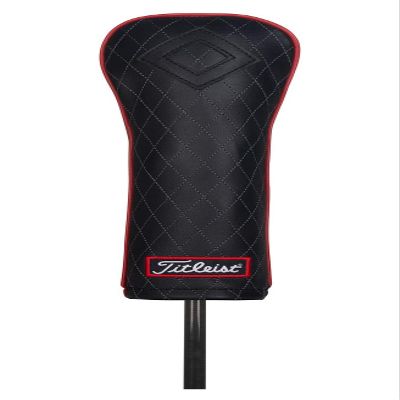 Titleist Jet Black Leather Fairway Golf Club Headcover