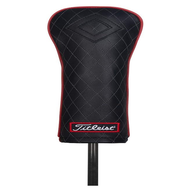 Titleist Jet Black Leather Fairway Golf Club Headcover
