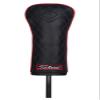 Titleist Jet Black Leather Fairway Golf Club Headcover view 1