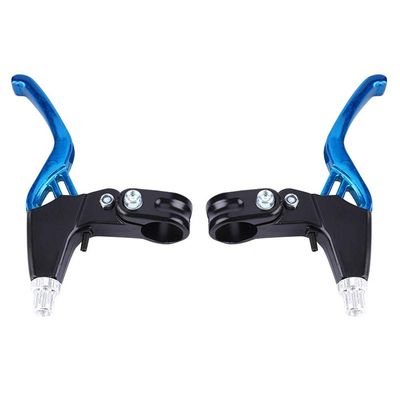 Diyeeni Brake Handle, Aluminium Alloy 1 Pair Brake Lever, 22mm / 0.86" Mountain Hand Brake Lever, for Mountain Bike, Folding