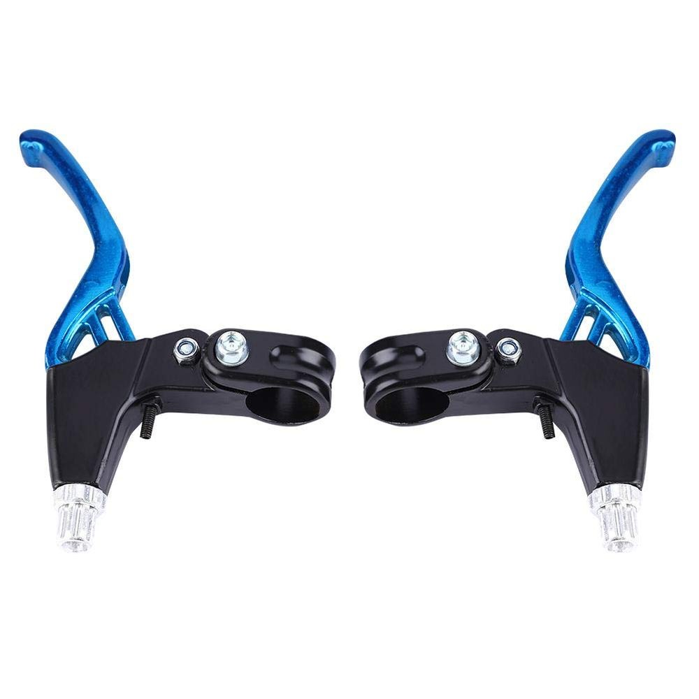 Diyeeni Brake Handle, Aluminium Alloy 1 Pair Brake Lever, 22mm / 0.86" Mountain Hand Brake Lever, for Mountain Bike, Folding