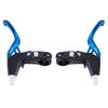 Diyeeni Brake Handle, Aluminium Alloy 1 Pair Brake Lever, 22mm / 0.86" Mountain Hand Brake Lever, for Mountain Bike, Folding view 1