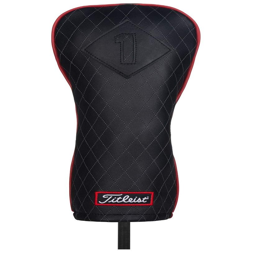 Titleist Jet Black Leather Driver Golf Club Headcover