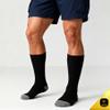 ONKE Max Full Cushion Crew Socks for Men Heavy Duty Work Boot Steel Toe Workout Athletic Thick Warm Moisture Wicking Control(Black XL) view 2