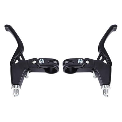 Diyeeni Aluminium Alloy Mountain Brake Lever Set, 22mm Hand Brake Lever, 1 Pair(Black)