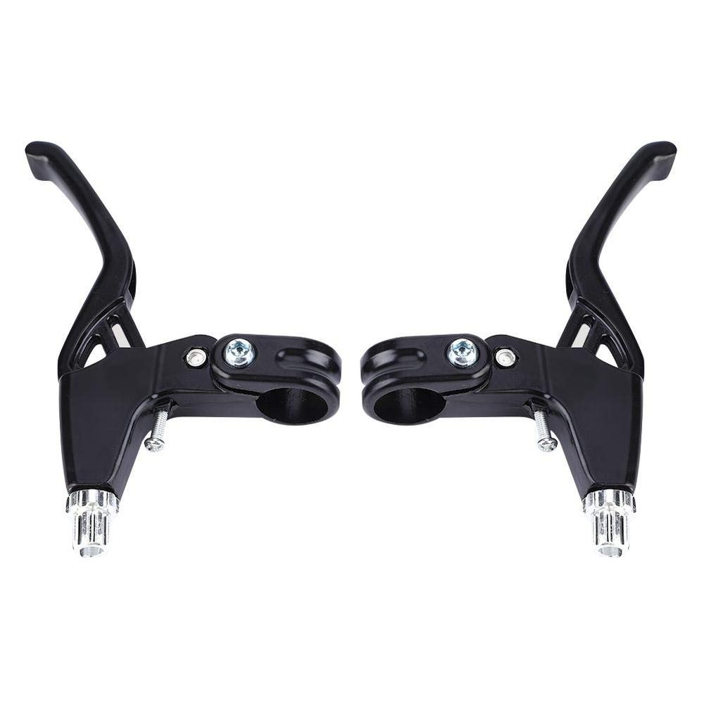 Diyeeni Aluminium Alloy Mountain Brake Lever Set, 22mm Hand Brake Lever, 1 Pair(Black)