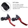 Diyeeni Aluminium Alloy Mountain Brake Lever Set, 22mm Hand Brake Lever, 1 Pair(Red) view 4