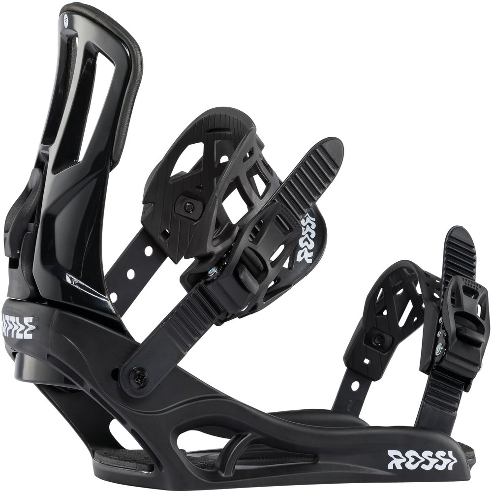 Rossignol Battle - Snowboard Binding for Men - Black/White - S/M