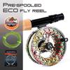 M MAXIMUMCATCH Maxcatch ECO Fly Reel Large Arbor with Diecast Aluminum Body Fly Fishing Reel(3/4wt 5/6wt 7/8wt) (Reel with Line Rainbow Trout, 5/6 Weight) view 3