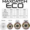 M MAXIMUMCATCH Maxcatch ECO Fly Reel Large Arbor with Diecast Aluminum Body Fly Fishing Reel(3/4wt 5/6wt 7/8wt) (Reel with Line Rainbow Trout, 5/6 Weight) view 4