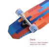 WHOME Pro Design 44 Inch Longboard Skateboard Complete - Dancing Free Style Slide Cruiser - Fresh Cream Longboards for Adult Kid & Beginner view 2