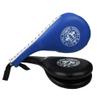 Taekwondo Kick Pads 2PK, Karate Martial Arts Training Equipment Kicking Target Pad, Double Strike Boxing Pads for Kids Youth Adult (Black&Blue) view 1
