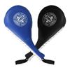 Taekwondo Kick Pads 2PK, Karate Martial Arts Training Equipment Kicking Target Pad, Double Strike Boxing Pads for Kids Youth Adult (Black&Blue) view 2