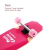 WHOME Pro Design 44 Inch Longboard Skateboard Complete - Dancing Free Style Slide Cruiser - Fresh Cream Longboards for Adult Kid & Beginner view 2